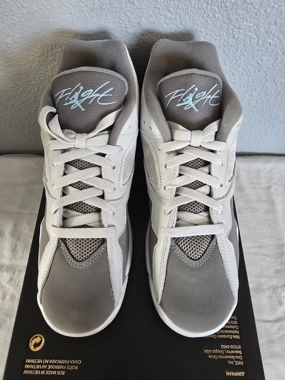 Nike Air Jordan MVP 92 - White/Neutral Grey/Light Blue